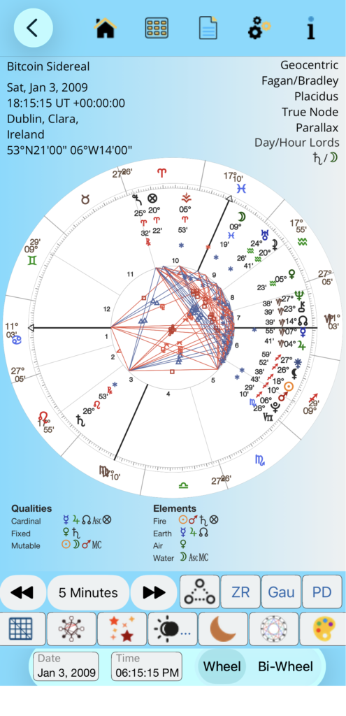 Bitcoin sidereal radix - iPhone