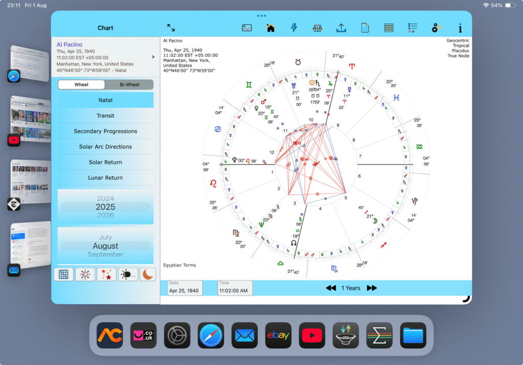 AC on iPad Pro 11 inch using Stage Manager