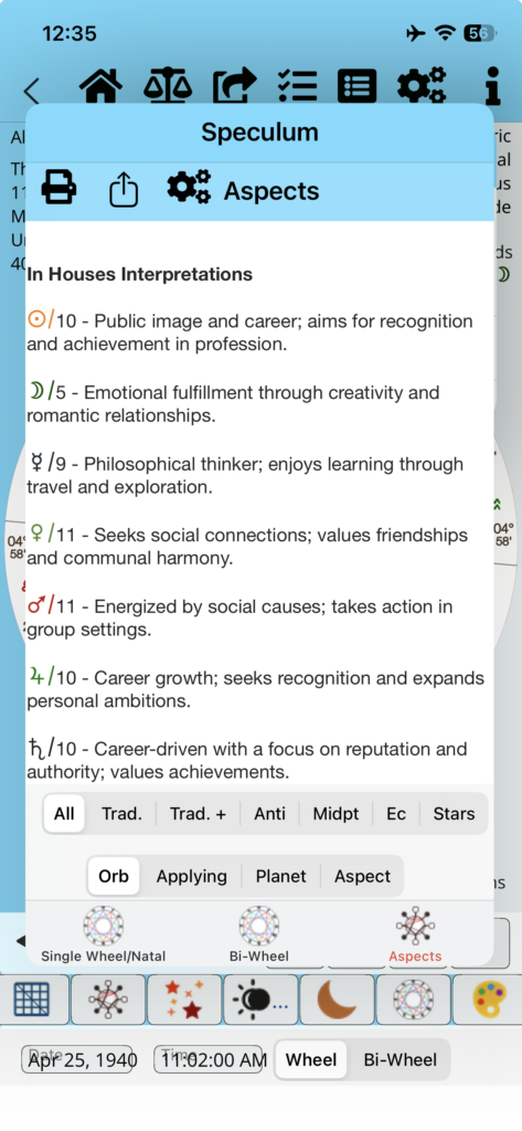 In-house interpretations