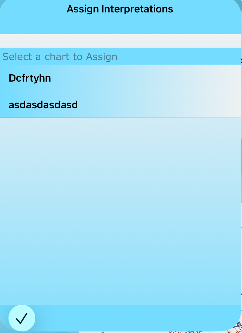 Chart Listing